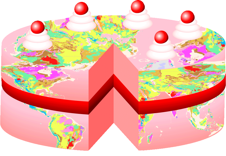 OneGeology birthday cake