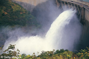 A dam