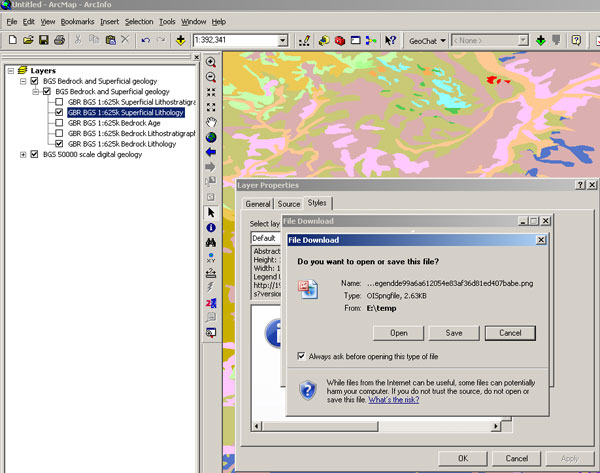 Saving a WMS legend graphic to file in ArcMap