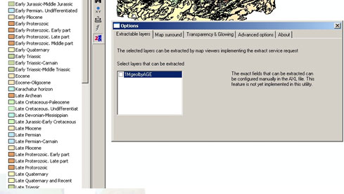 Launching the MXD2WMS tool