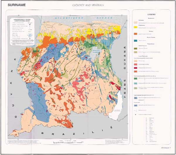 Example geological map to scan